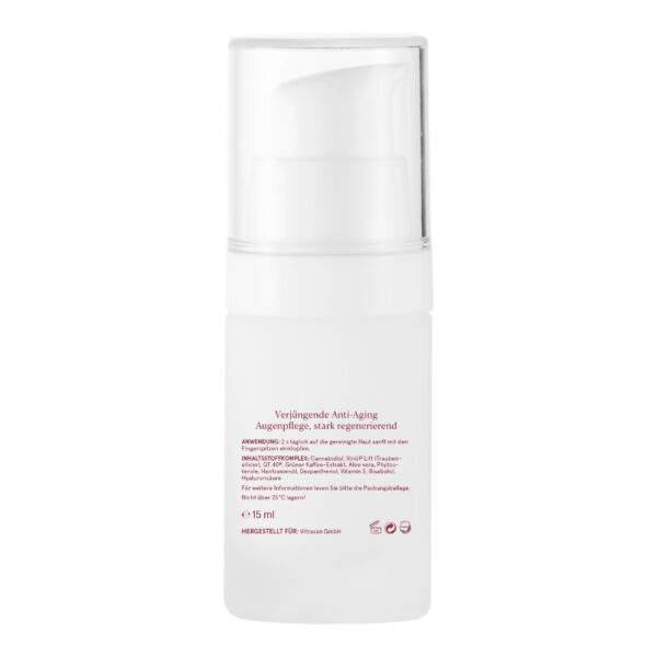 Cbd Vital Augencreme Flasche Rückseite