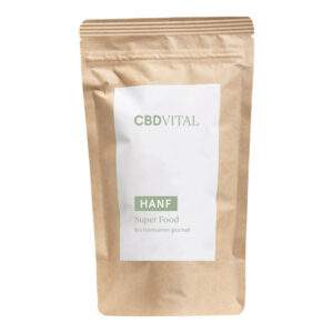 CBD Vital Hanf Super Food Verpackung Frontansicht