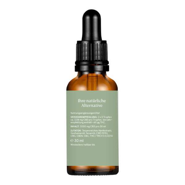 Cbd Vital Naturextrakt Premium Rückseite