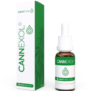 Cannexol Aromaöl aus Nutzhanfextrakt Behälter Frontansicht