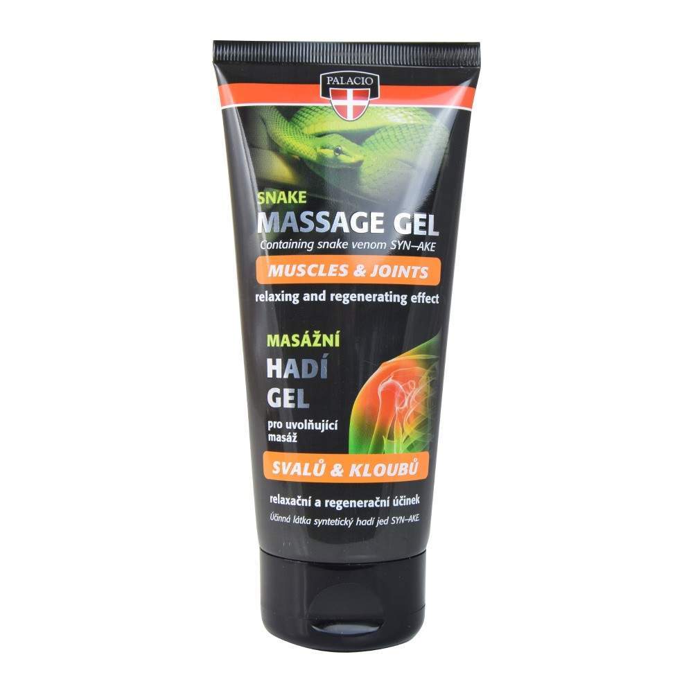 Massage Gel Tube Frontseite Snake Posion