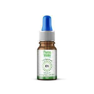 CBD Öl Pura Vida Olive Oil Glas Frontseite