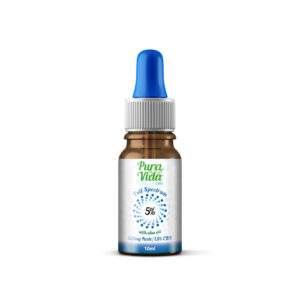 CBD Öl Pura Vida Olive Oil Glas Frontseite