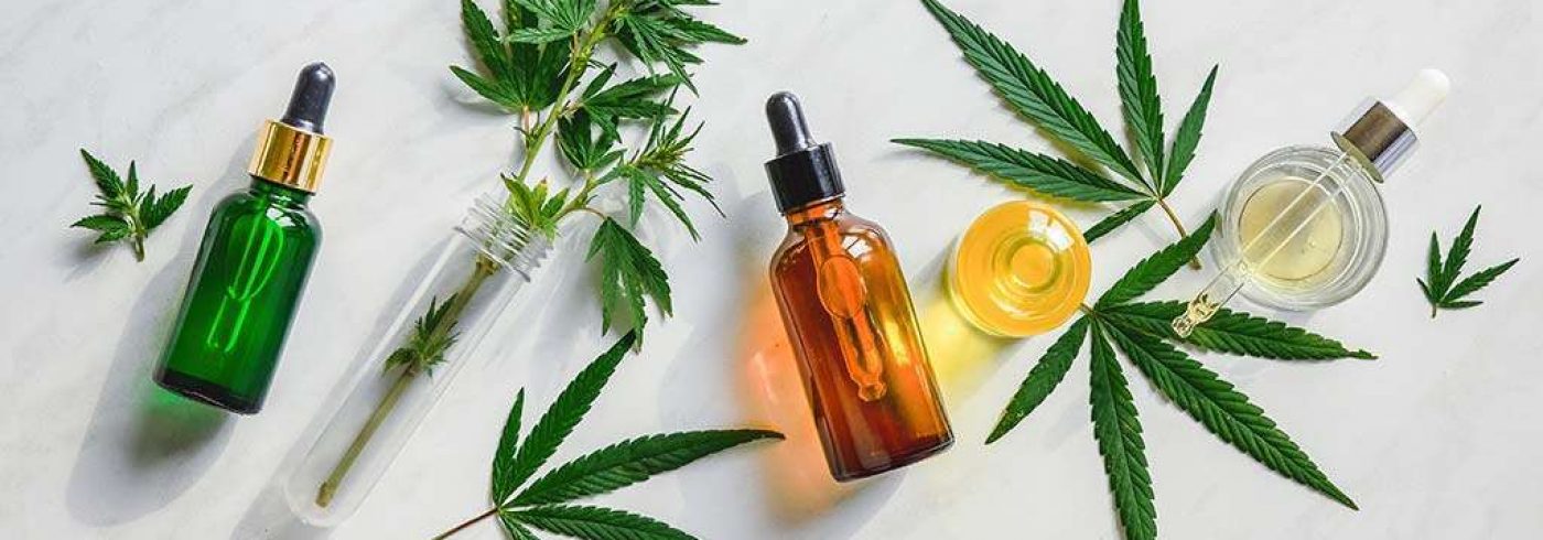 Cbd Öl Pipette Hanfblatt